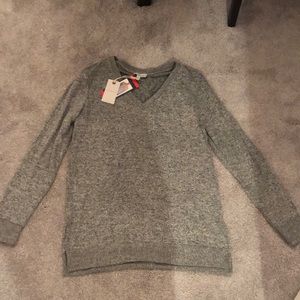Lucky Brand Plush v-neck top